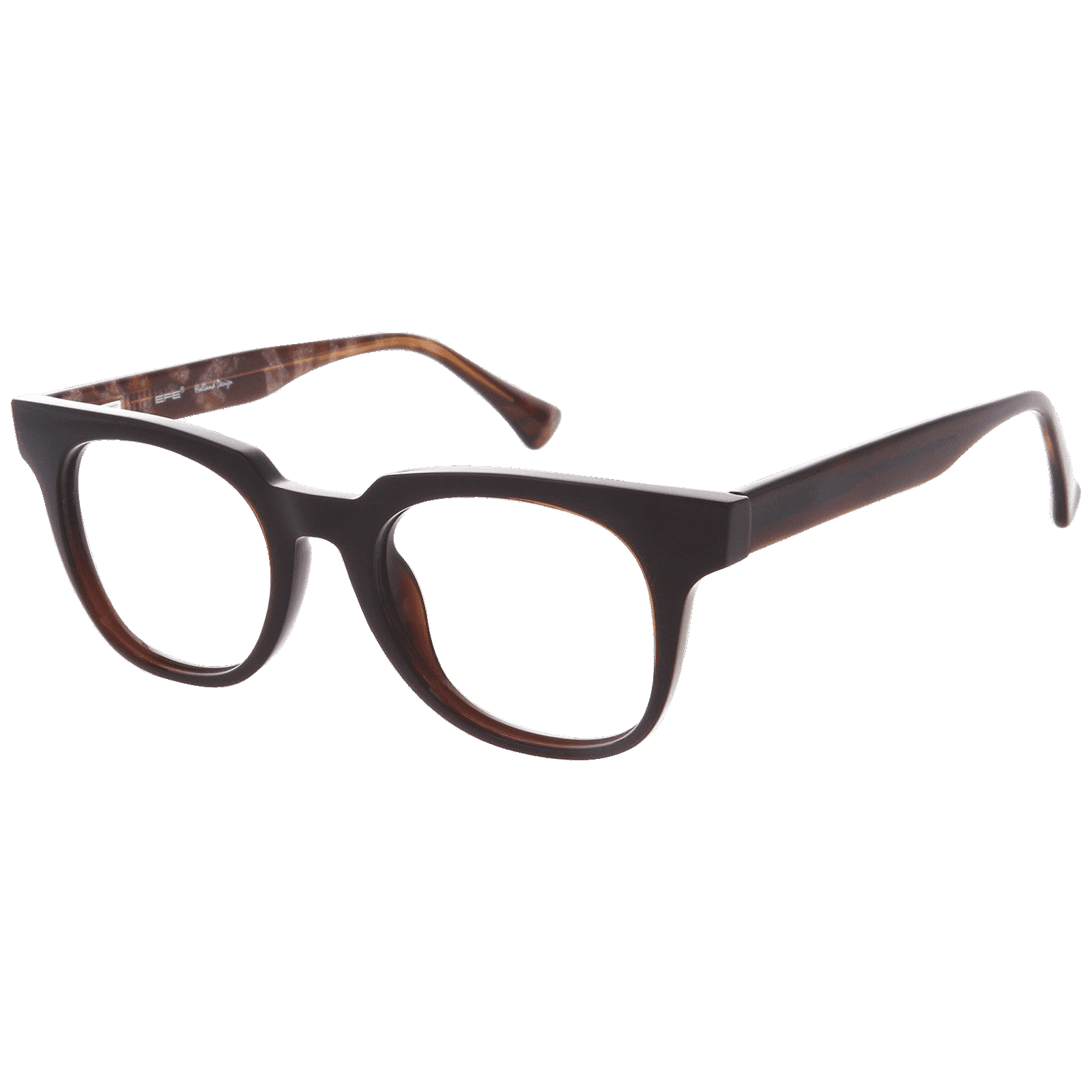Ashwell - Square Brown Reading Glasses for Women